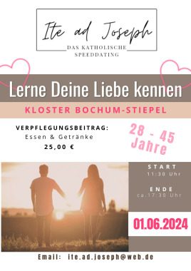 Katholisches Speed Dating, Kleines oder selbst organisiertes Event, Bochum, Nordrhein-Westfalen