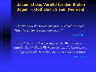 Jesus Christus ähnlich werden. - Jesus Christus,Gott