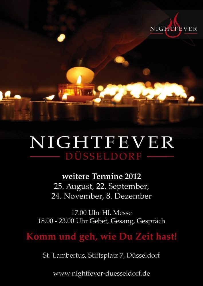 Nightfever - Gebetstreffen - Düsseldorf