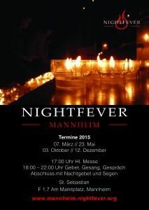 Nightfever, besonderer Gottesdienst, Mannheim, Baden-Württemberg