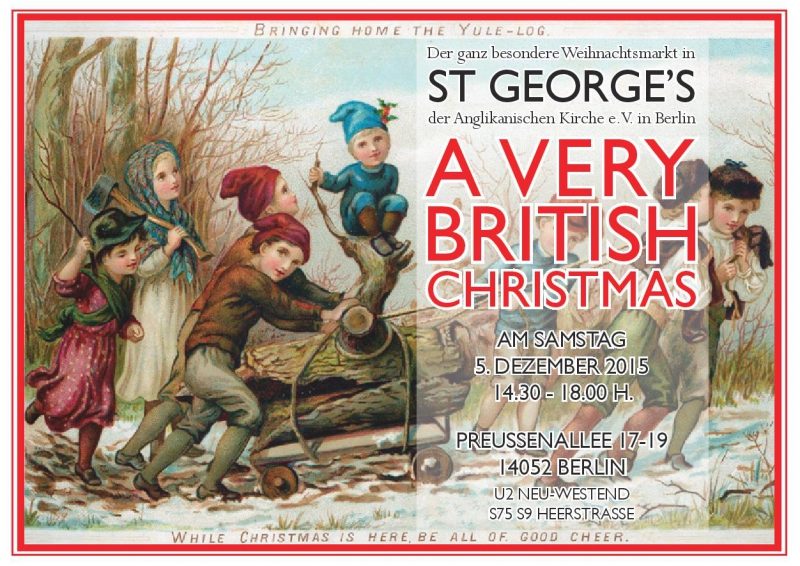 A Very British Christmas - besonderer Gottesdienst - Preußenalle 17