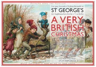 A Very British Christmas, besonderer Gottesdienst, Preußenalle 17