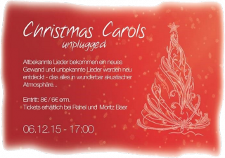 Christmas Carols unplugged, Konzert, Treffpunkt Leben Karlsruhe, Baden-Württemberg