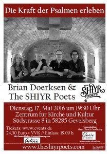 Brian Doerksen & The SHIYR Poets - Konzert - Gevelsberg