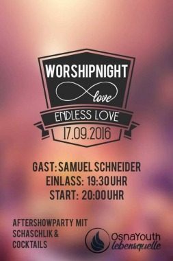 Worshipnight, Kleines oder selbst organisiertes Event, Osnabrück, Niedersachsen