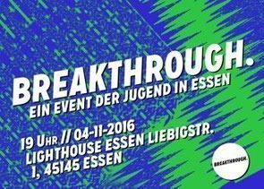 Breakthrough Night im Lighthouse, besonderer Gottesdienst, Essen, Nordrhein-Westfalen