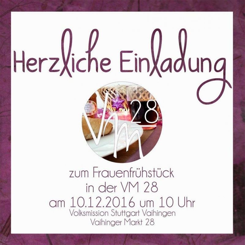 Single und Gott dienen - Party - VM28 S-Vaihingen