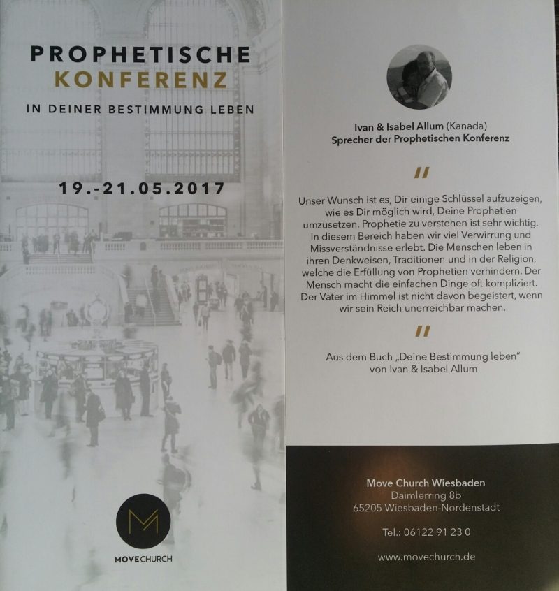 Prophetische Konferenz - Konferenz - Wiesbaden-Nordenstadt