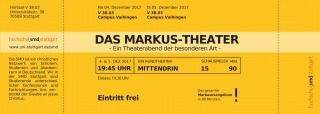 Markustheater, Seminar, Universitätsstraße 38, Hörsaal 3, S-Vaihingen, Baden-Württemberg