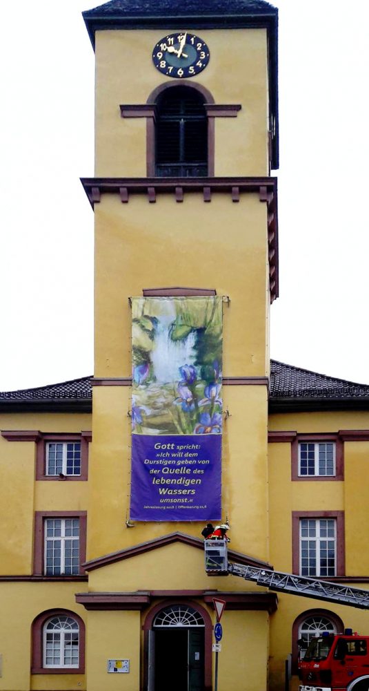 Farben steigen zum Himmel - Sonstiges - Ludwigskirche Langensteinbach