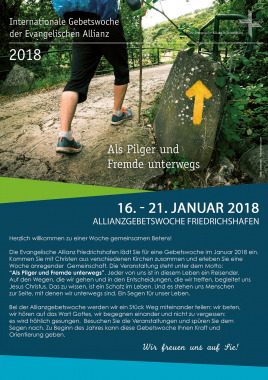 Allianzgebetswoche vom 16. – 21. Januar 2018, Gebetstreffen, Friedrichshafen, Baden-Württemberg