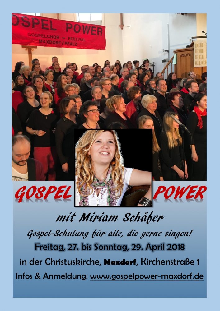 Gospelpowerworkshop - Sonstiges - Maxdorf
