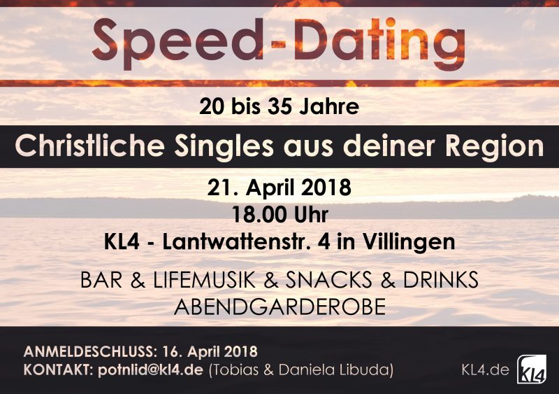 christlicher Single-Abend - Kleines oder selbst organisiertes Event - Villingen-Schwenningen - KL4 - KircheLantwatten4
