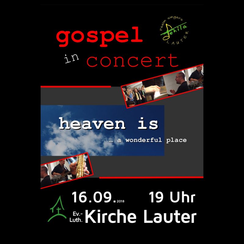 Gospelchor - Konzert - Lauter
