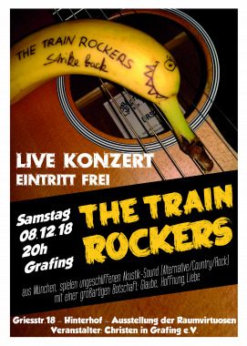 THE TRAIN ROCKERS, Konzert, Grafing, Bayern