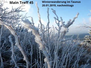 Winterwanderung im Taunus, Gruppenevent, Schmitten, Hessen