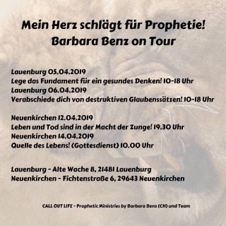 Ermutigertage mit Barbara Benz (Schweiz), besonderer Gottesdienst, Fichtenstraße 6, 29643 Neuenkirchen, Niedersachsen