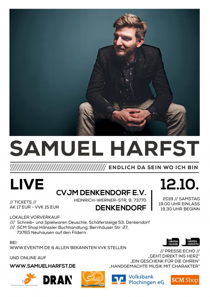 Samuel Harfst Konzert - Konzert - Denkendorf
