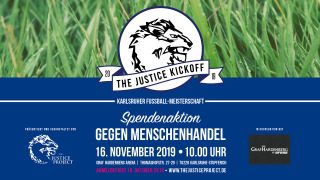 The Justice Kickoff 2019 - Fußball gegen Menschenhandel, Kleines oder selbst organisiertes Event, Karlsruhe, Baden-Württemberg