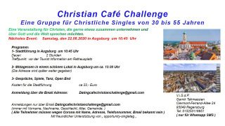Christian Café Challenge, Gruppenevent, Augsburg, Bayern