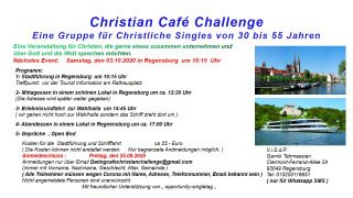 Christian Café Challenge, Gruppenevent, Regensburg, Bayern