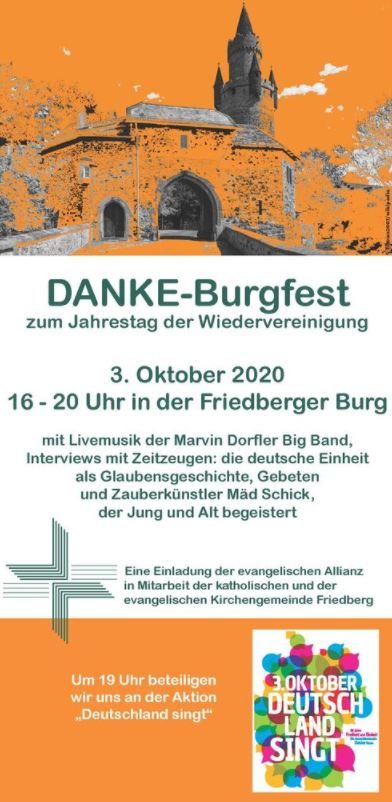 DANKE-Burgfest - Großveranstaltung - Friedberg (Hessen)