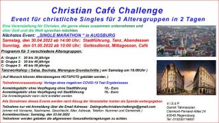 Live-Event für christliche Singles am 30.04 und 01.05.22 in Augsburg, Freizeit, Augsburg, Bayern