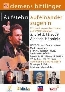 Live-Konzert mit Clemens Bittlinger, Konzert, Darmstadt, Hessen