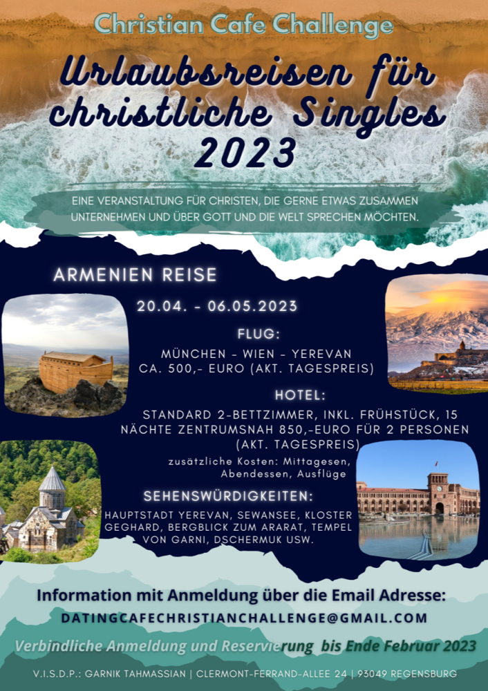 Reise nach Armenien für Bibeltreue Christen - Freizeit - ARMENIEN, YEREVAN