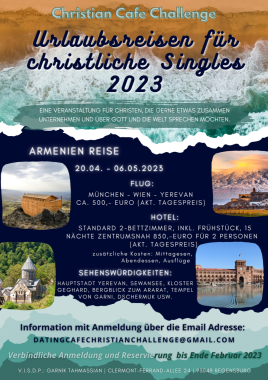 Reise nach Armenien für Bibeltreue Christen, Freizeit, ARMENIEN, YEREVAN, Bayern