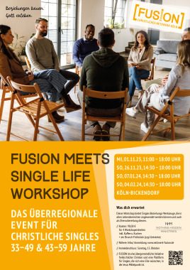 FUSION Meets Single Life Worshop Teil 1, Seminar, Köln, Nordrhein-Westfalen