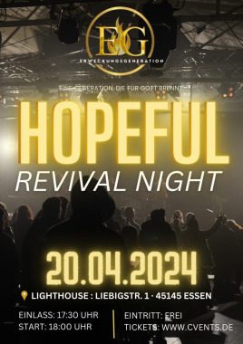 Hopeful  Revival Night, Konzert, Essen, Nordrhein-Westfalen