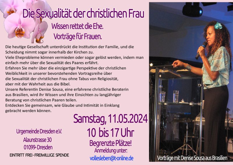 Die Sexualität der christlichen Frau - Seminar - Dresden