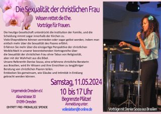 Die Sexualität der christlichen Frau, Seminar, Dresden, Sachsen