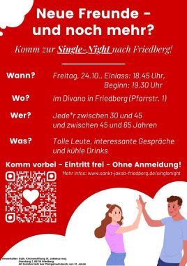 Single-Night, Gruppenevent, Friedberg, Bayern