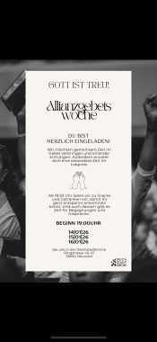 Allianz Gebetswoche, Gebetstreffen, Neuwied, Rheinland-Pfalz