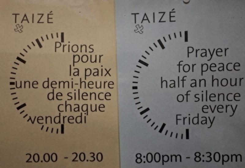 Lichtenwald: Gebet für Frieden - Seminar - Lichtenwald