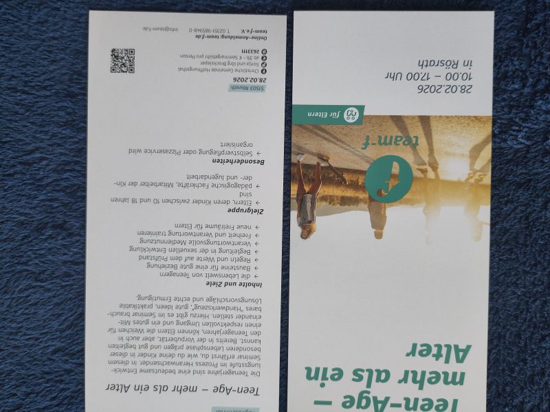 Teen-Age-mehr als ein Alter - Seminar - Rösrath