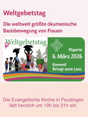 🌸Ökumenischer🌸Weltgebetstag🌸der 🌸F.R.A.U.E.N🌸, besonderer Gottesdienst, Feudingen, Nordrhein-Westfalen