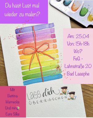Malen macht G.L.Ü.C.K.L.I.C.H❣️, Seminar, Bad Laasphe, Nordrhein-Westfalen