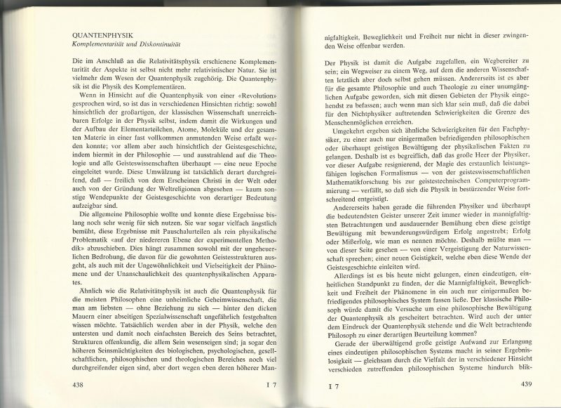 Quantentheorie und Theologie egal