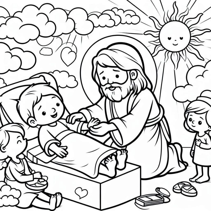 Christliche Malbuch Motive Malvorlagen: -